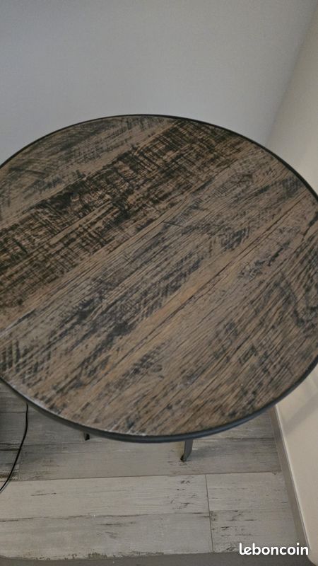 Table haute industrielle (image 2)