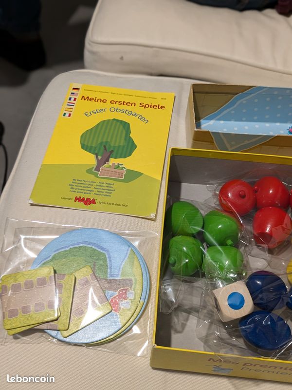 Jeu Premier Verger de HABA - Excellent état sauf la boîte :-) (image 4)