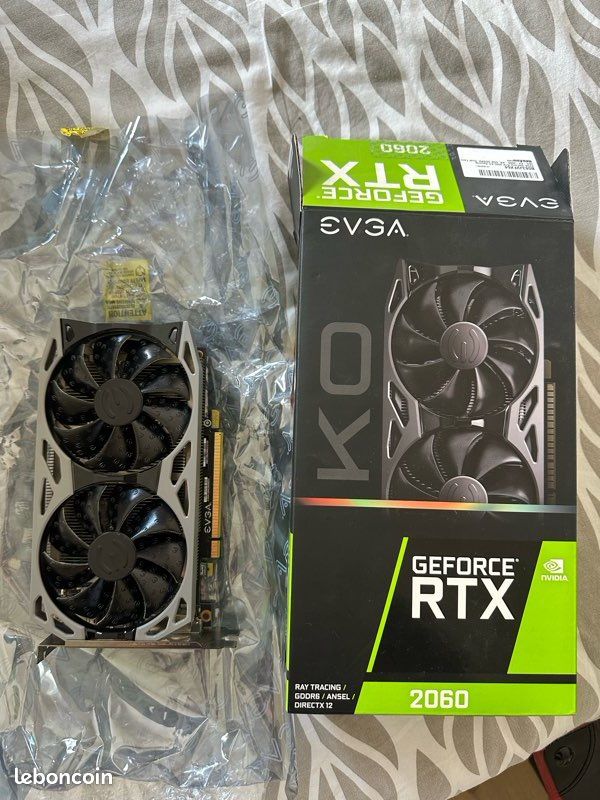 Carte graphique RTX 2060 EVGA (image 1)