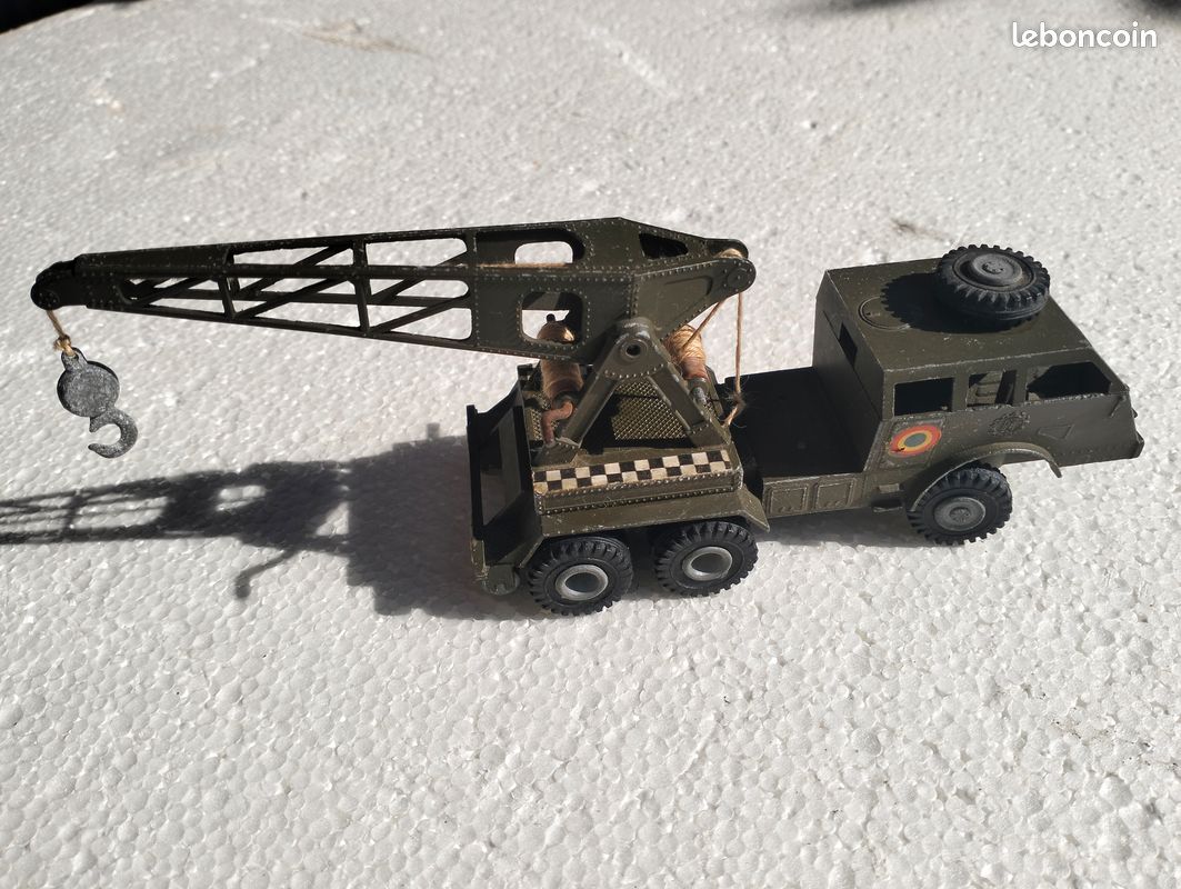 France-Jouets Camion Militaire Dodge Lance-missiles – Boîte Bon état