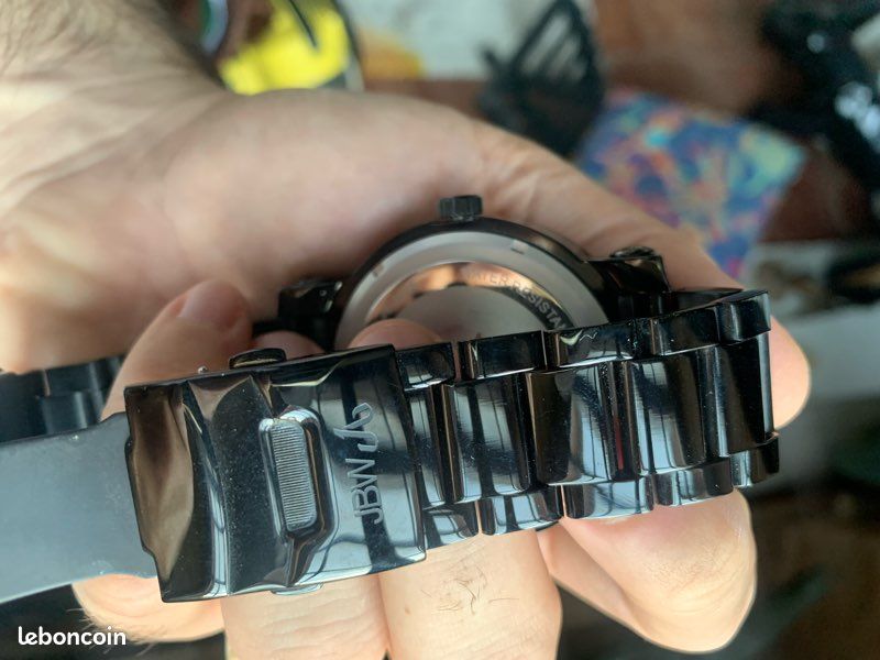 Imposante montre neuve 50mm diamètre avec vrais diamants (image 3)