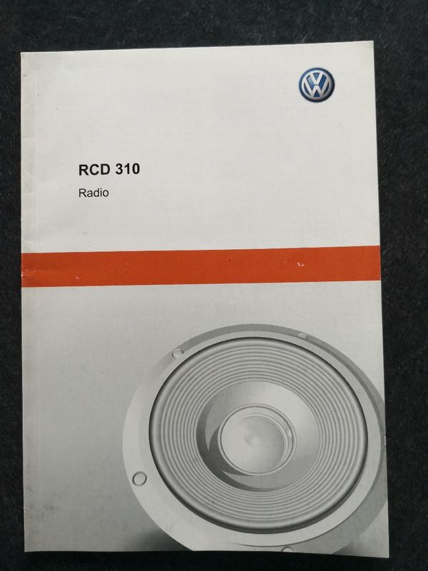 Autoradio RCD 310 Volkswagen - Équipement auto