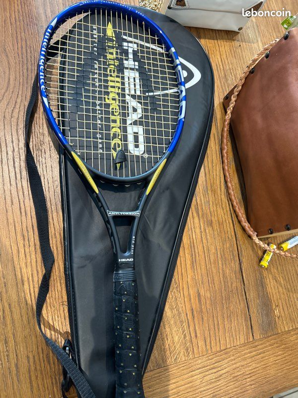 Raquette De Tennis Head Cross Bow 10 - Taille 4 1/4, Surface 124 M2, Avec étui, Occasion