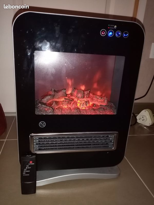 Cheminé électrique 1000w (image 2)