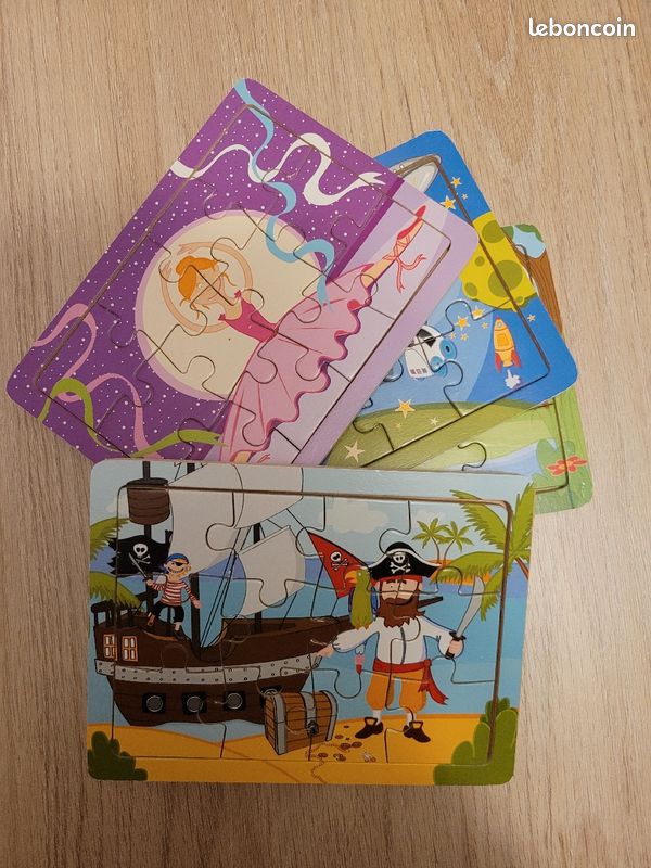 Puzzles en bois (image 1)