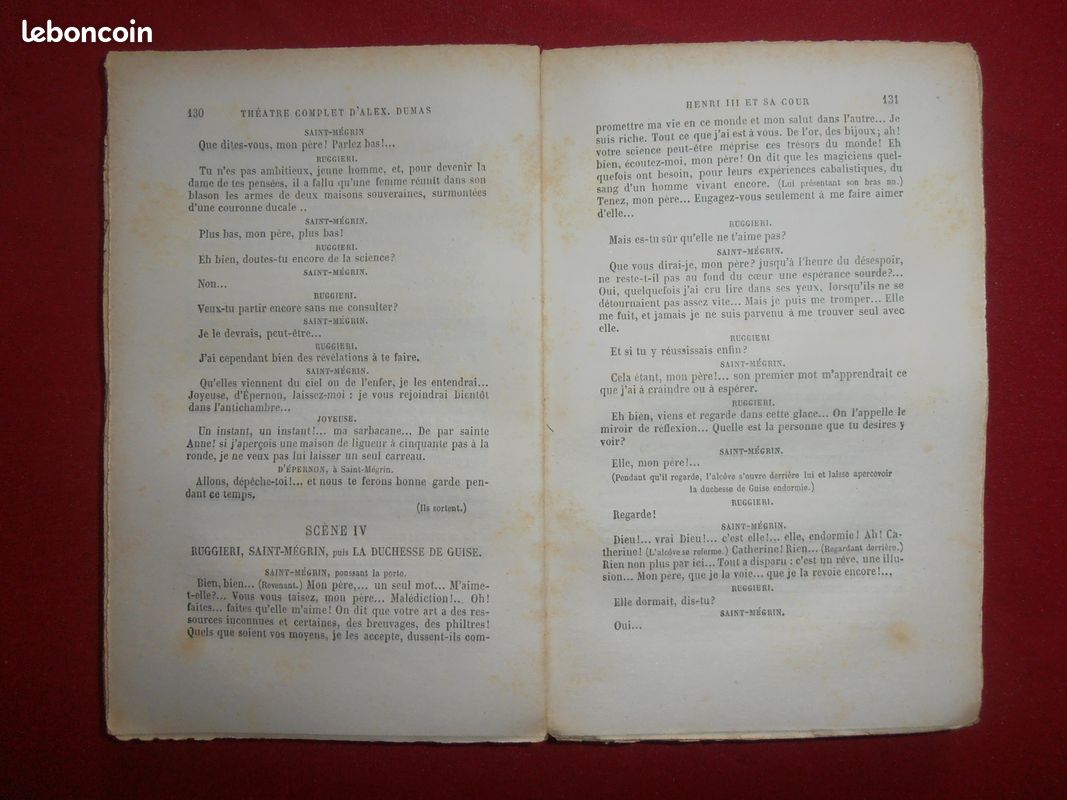 Oeuvres Théatre complet d'A.Dumas 1889 (image 4)
