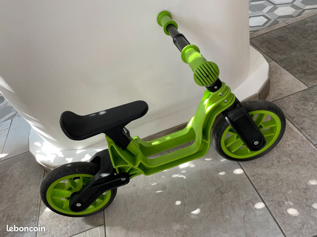 Draisienne enfant 2/4ans verte (image 4)