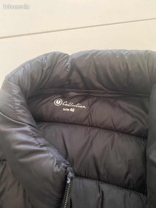 Doudoune noire taille 46 (image 2)