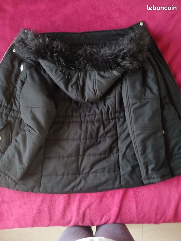 Manteau Doudoune femme avec capuche (image 7)