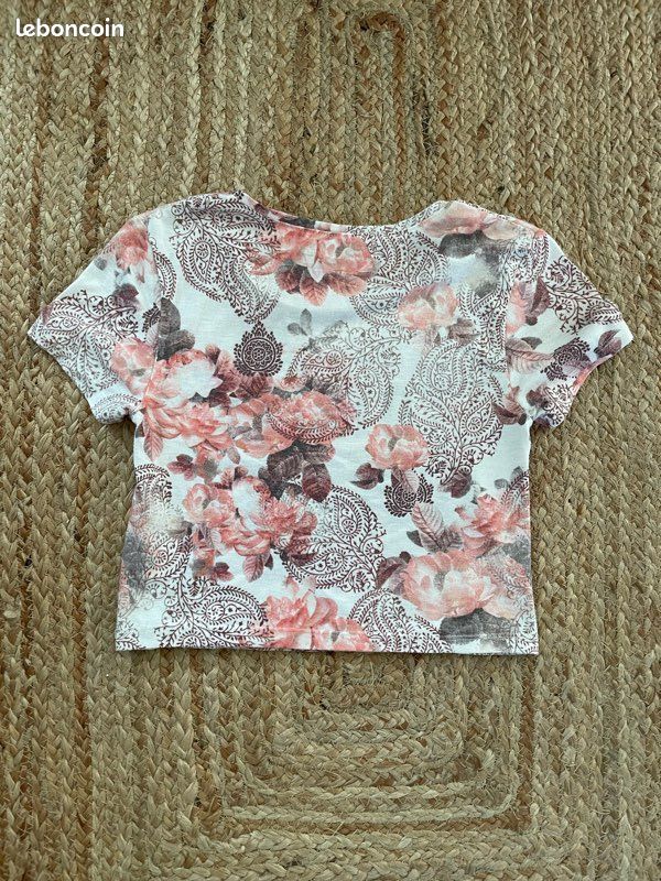 Tee shirt crop top Gémo 12 ans Vêtements