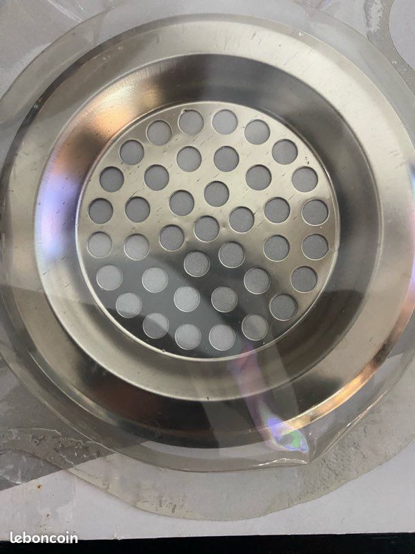 Lot De 5 Filtres D'évier En Acier Inoxydable – Grilles Pour éviers De Cuisine, Argenté