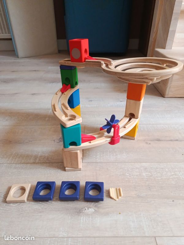 Circuit billes en bois Hape Quadrilla (image 6)