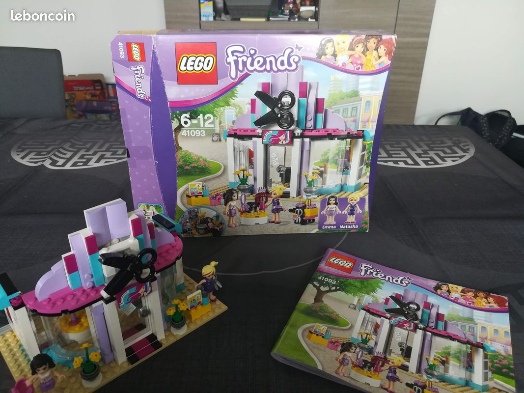41093 Heartlake Salon Friends Hair Lego Friends Hairdresser Instructions  Heartlake Hair