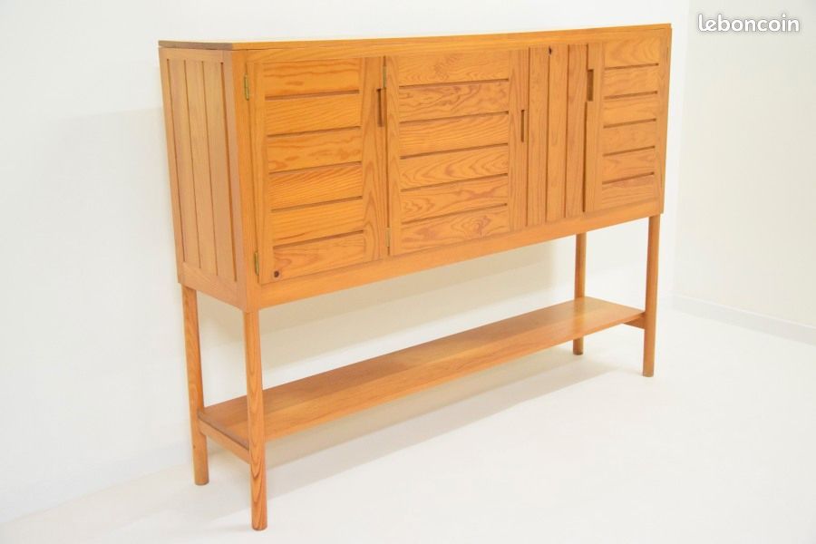 Enfilade haute Pierre Gautier Delaye Années 60 vintage (image 3)