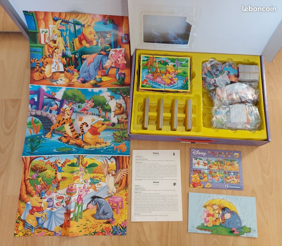 Coffret 4jeux "winnie l'ourson" (image 2)