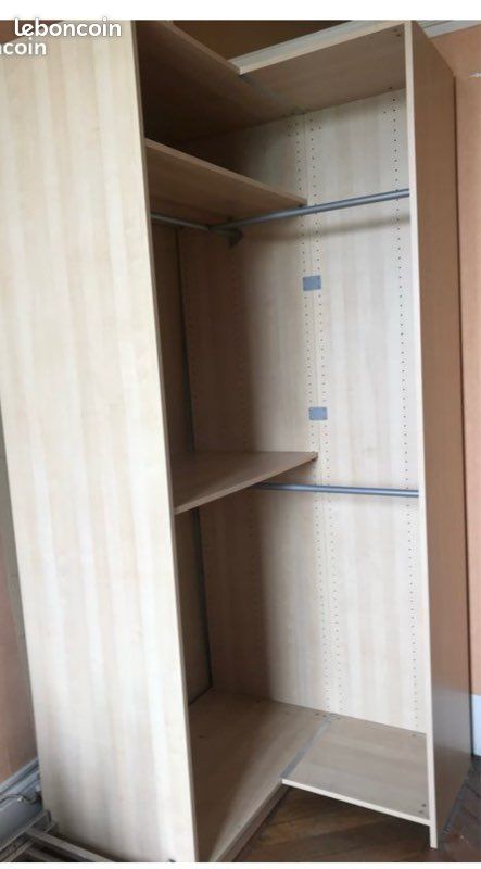 Dressing d angle pax ikea couleur chêne (image 1)