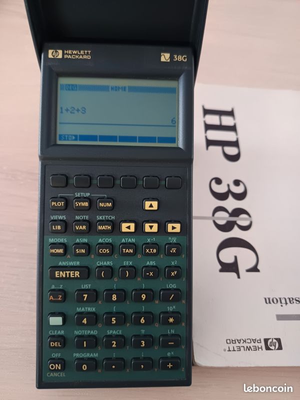 Calculatrice HP 38 G (image 1)