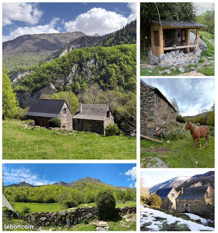 Granges à Borce, Vallée d’Aspe à 1 000 m d’altitude