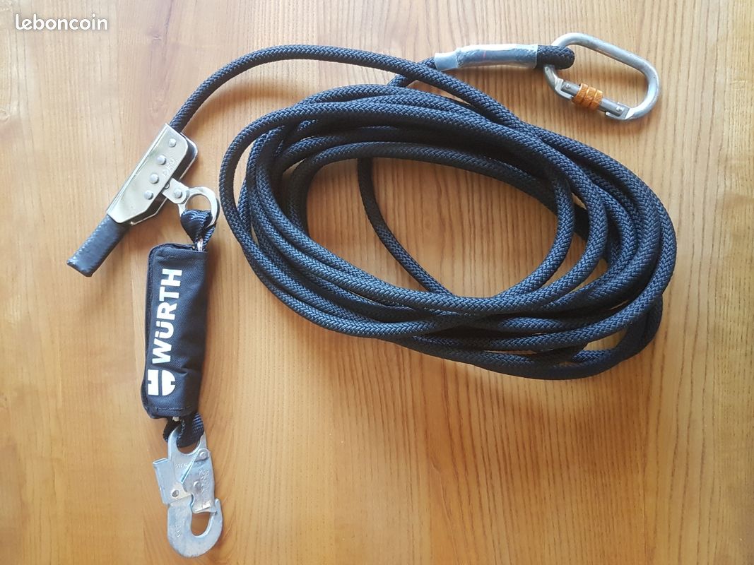 Descendeur Autobloquant 15KN Pour Corde 9-12 Mm – Aluminium, Coulissant, Pour Alpinisme, Escalade, Secours