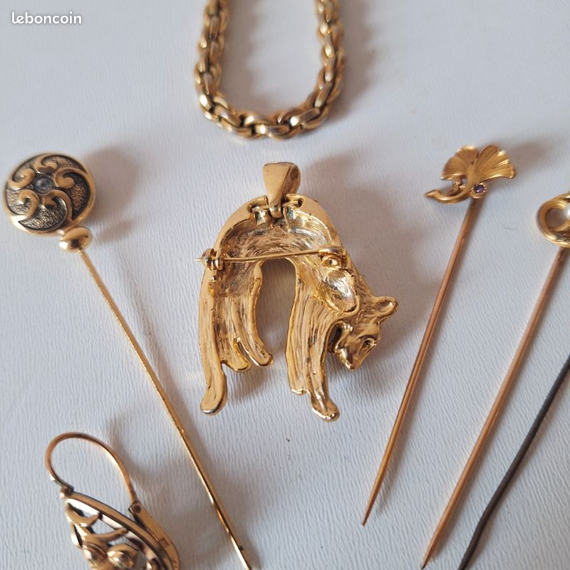 Collier Prénom Liés Ensemble pour Femme (Plaqué Or 18ct