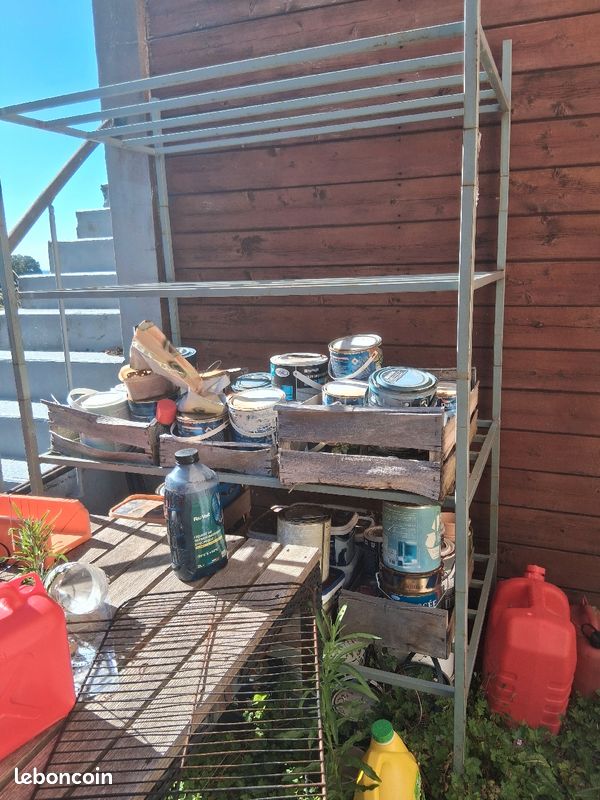 Vend 2 etageres metallique (image 3)