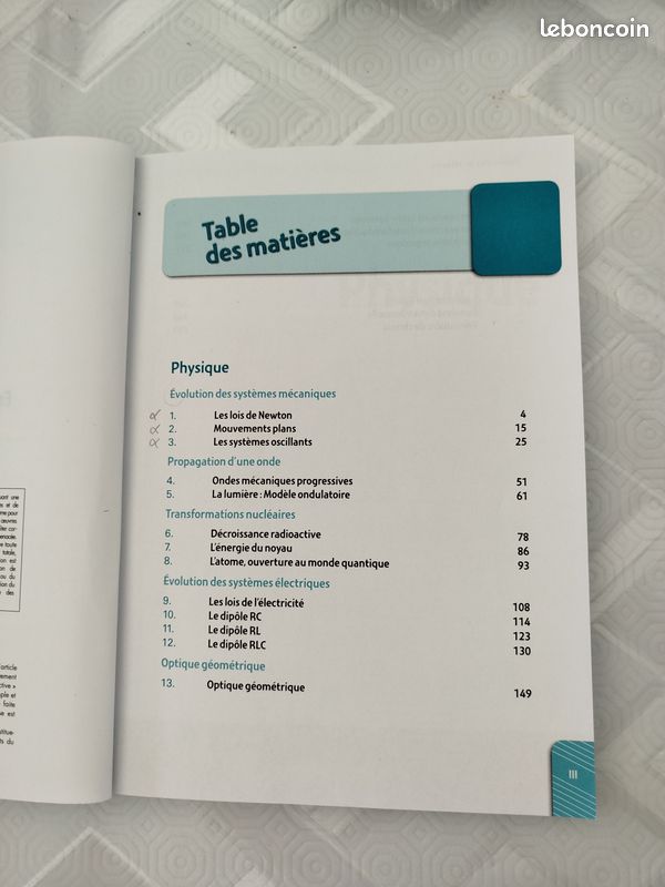 Concours paramédicaux : je prépare physique chimie (image 2)