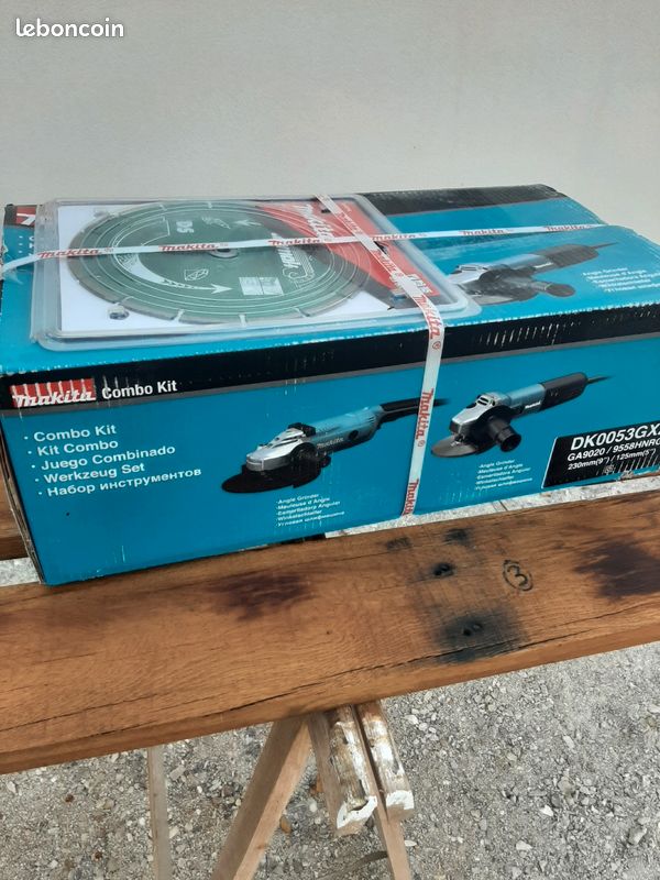 Lot Meuleuses Makita 230mm + 125mm (image 1)