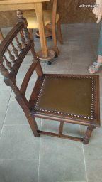 Lot 6 chaises anciennes (image 1)
