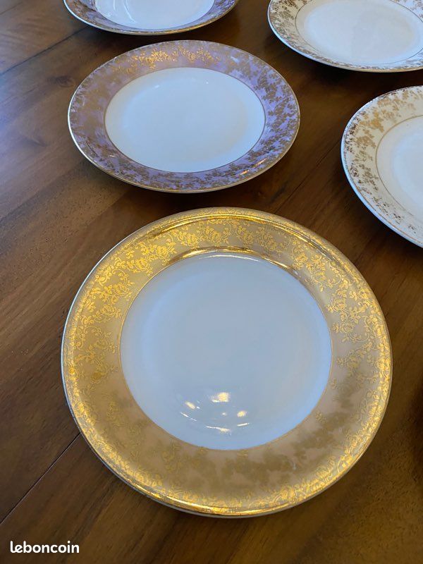 Service à gâteau porcelaine (image 3)