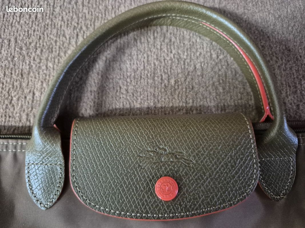 Véritable sac Longchamp Le Pliable avec sa pochette (image 3)