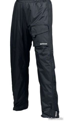 Bering - Pantalon Moto Noir Pluie (image 1)