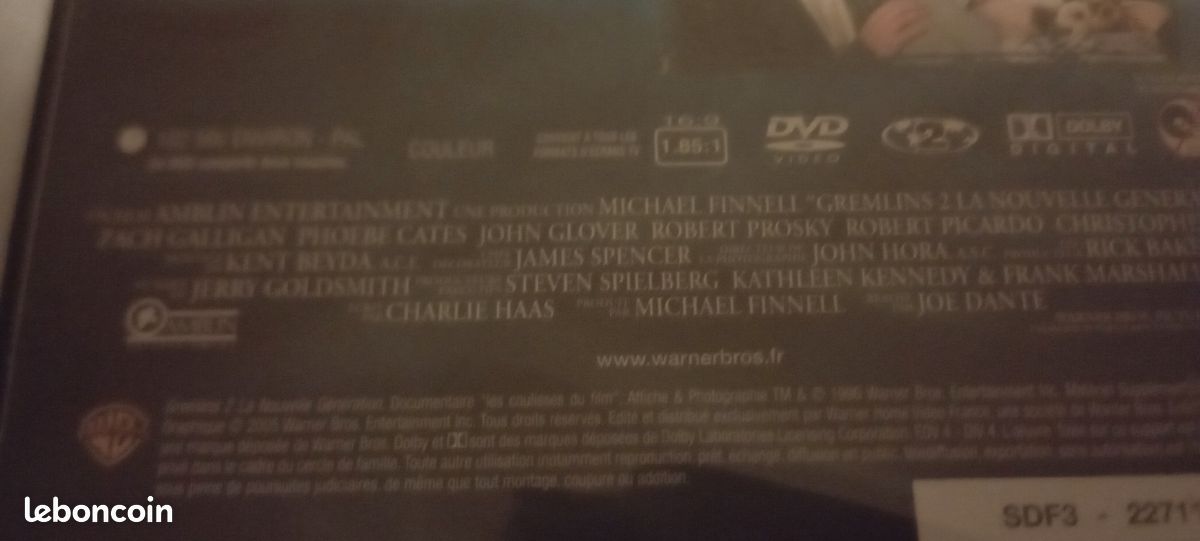 DVD gremlins 2 (image 2)
