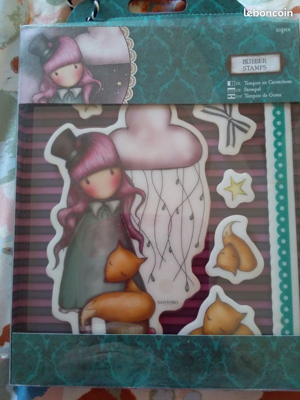 Tampons encreurs Santoro Gorjuss pour scrapbooking (image 3)