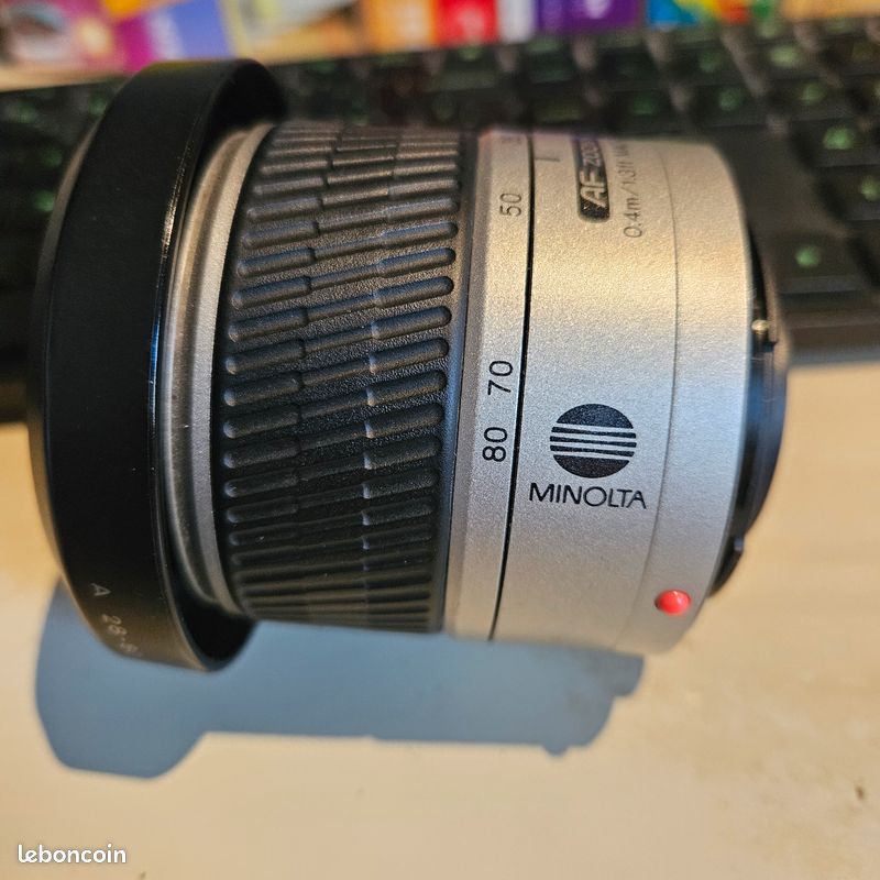 Objectif Photo Minolta AF 28-80mm F/3.5 (22) - 5.6 - Occasion Fonctionnel Pour Monture Minolta