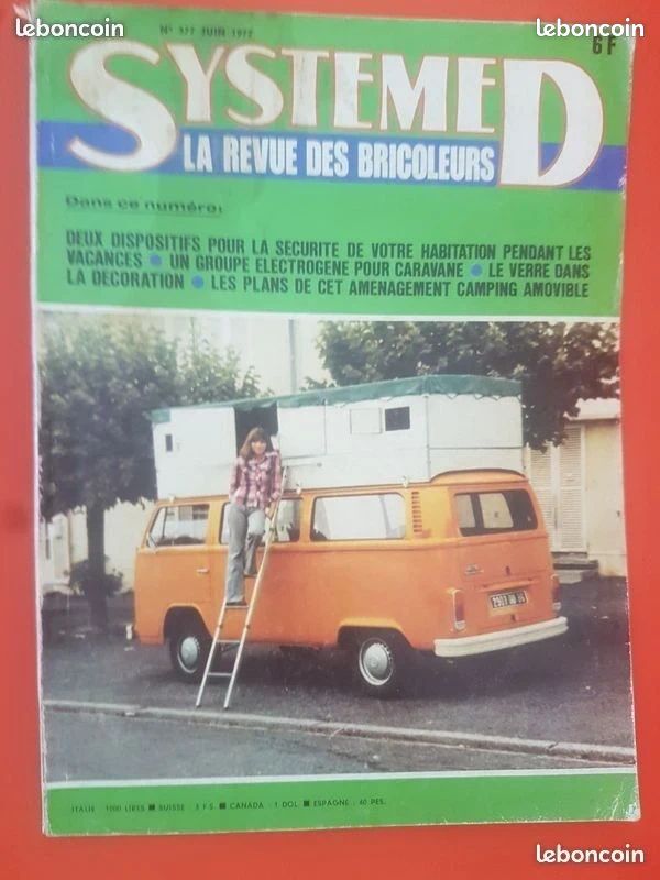 Ancien magazine systeme d n° 377 aménagement fourgon (image 1)