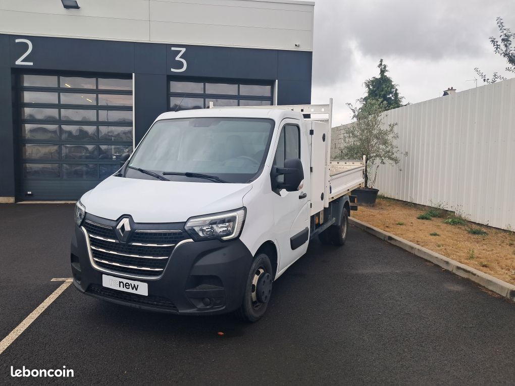 Renault Master Benne avec Coffre 2.3 dci 130 ch Confort 3.5t 49900 kms et 11/2021 (image 1)