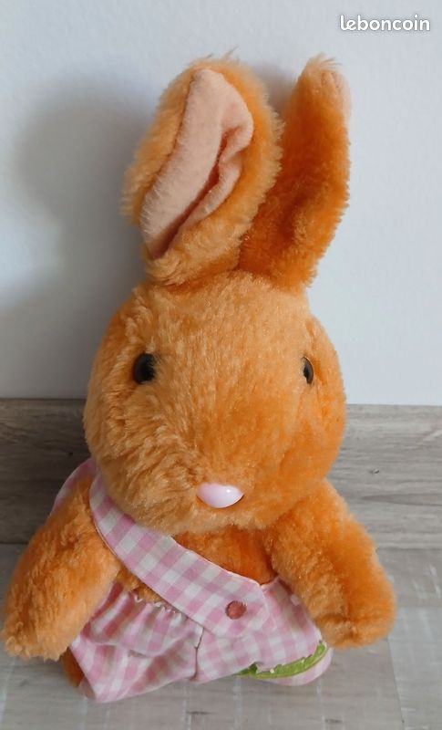 Peluche lapin publicitaire des années 90 (image 4)