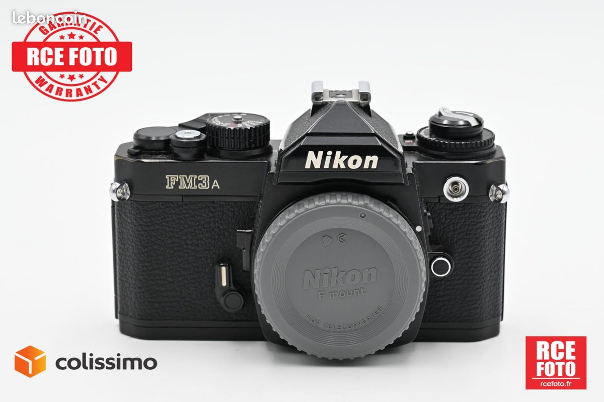 NIKON FM3A BLACK Nikkor Photo, audio vidéo - Main Image