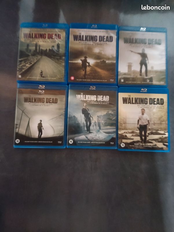 La série The walking Dead en Blu-ray (image 1)