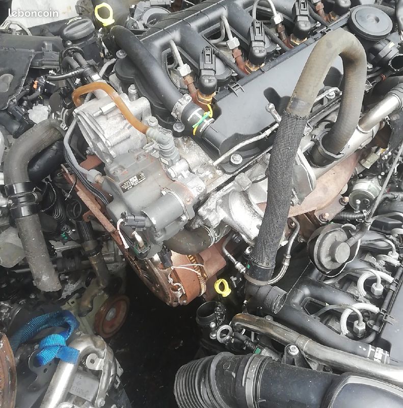 Moteur Peugeot Expert Citroën Jumpy RHK 2l hdi 120 cv Année: 2009 ...