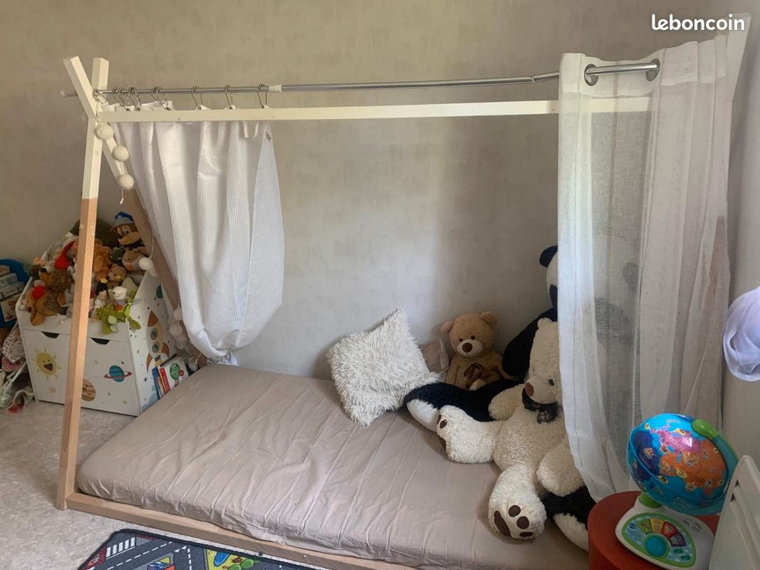 Lit tipi chambre enfant (image 2)