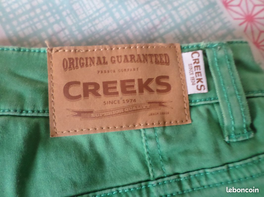 Jeans vert t. 36 creeks (image 8)