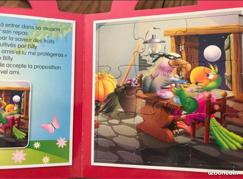 Livre 4 puzzles Billy le brave perroquet (image 5)
