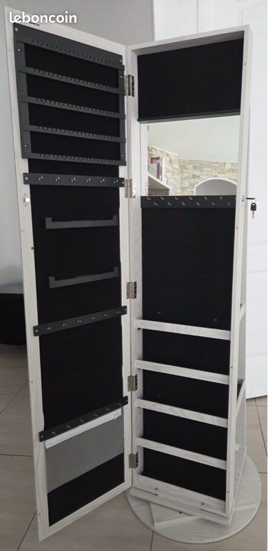 Armoire à bijoux avec miroir (image 2)