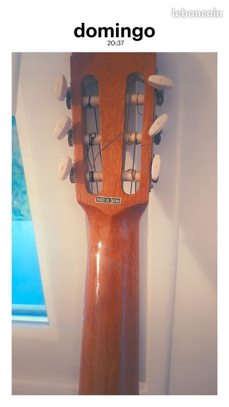 Guitare classique vintage TAKEHARU G-85 – Kiso Suzuki Violin Co. – 1974 – Made in Japan (image 6)