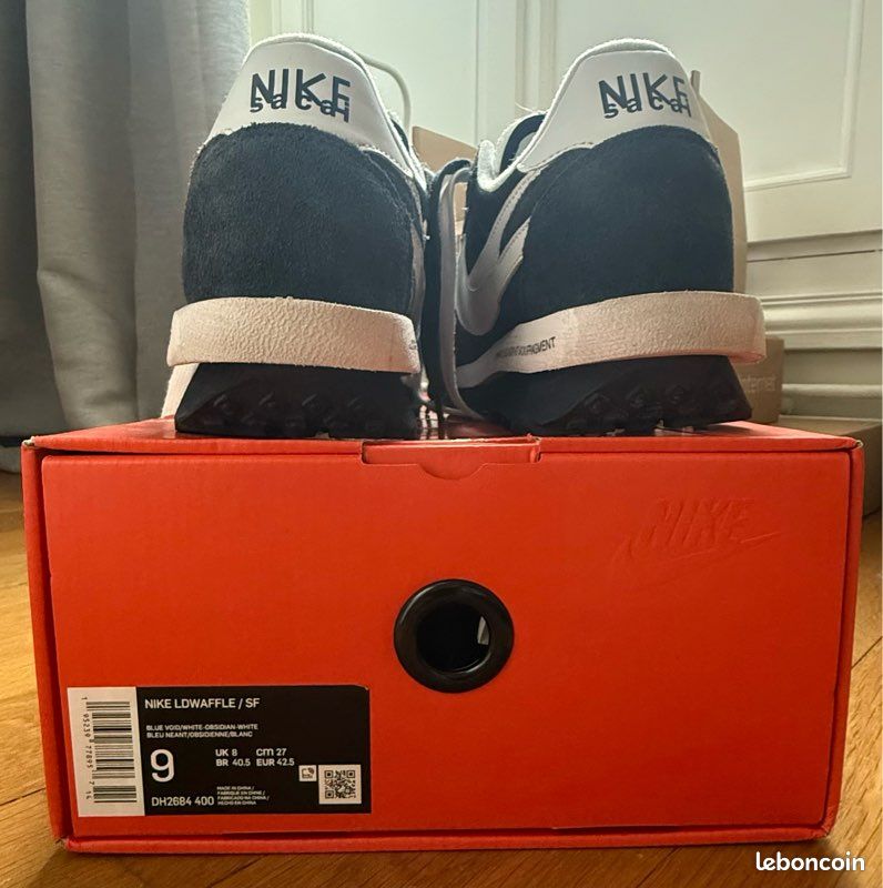 Nike Sacai wafle bleu (image 6)