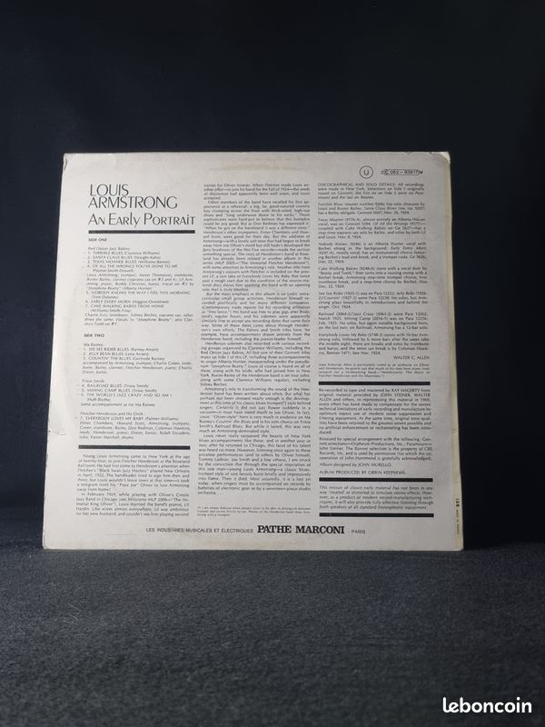 Lot 5 disques vinyles de Louis Armstrong (image 11)