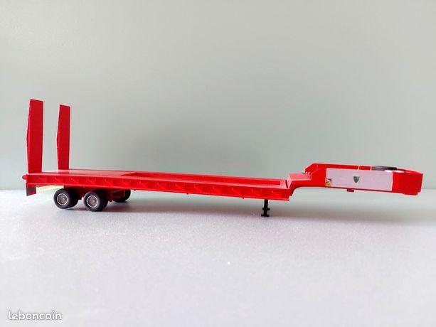 Camion Mercedes Actros 2 avec Remorque Porte Voitures GEFCO 1/43 en