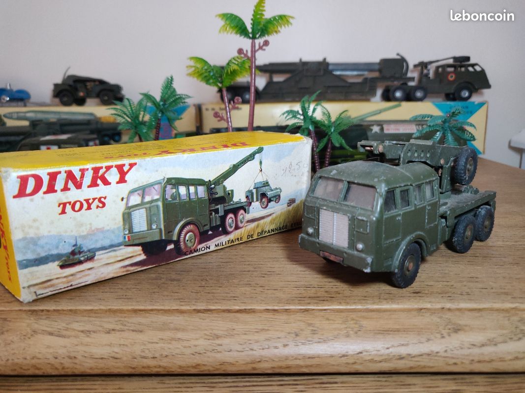 Le camion militaire de dépannage Berliet 6x6 TBU de Dinky Toys France
