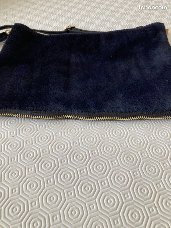 Sac à main cuir et fourrure (image 3)